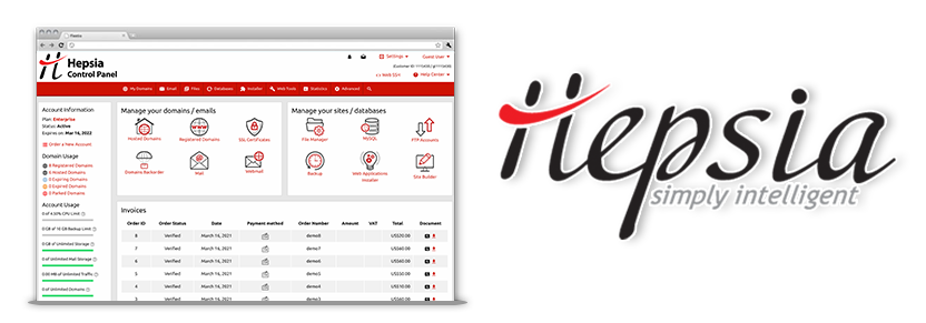 A user–friendly Web Control Panel